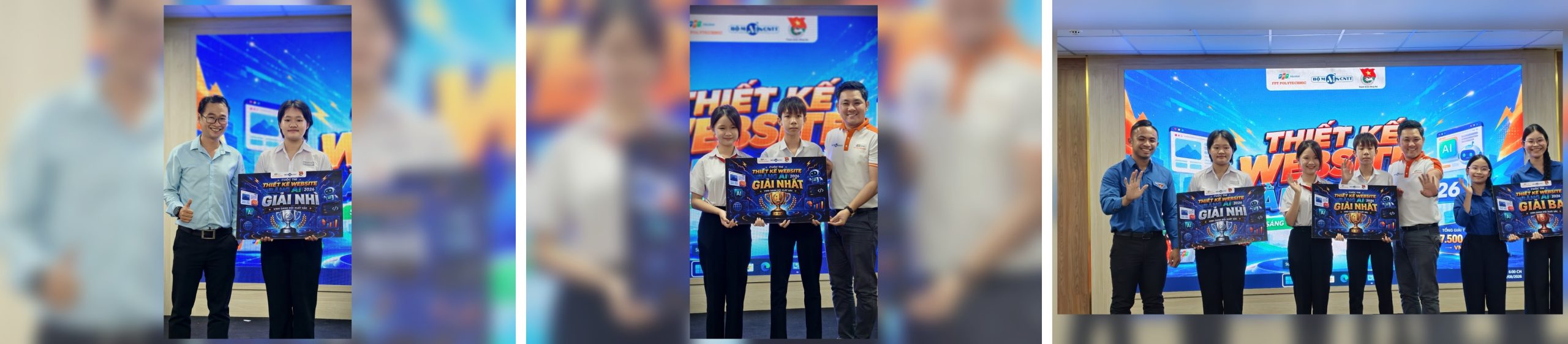 Ban Tổ chức trao giải và vinh danh các đội thi — phần 2
